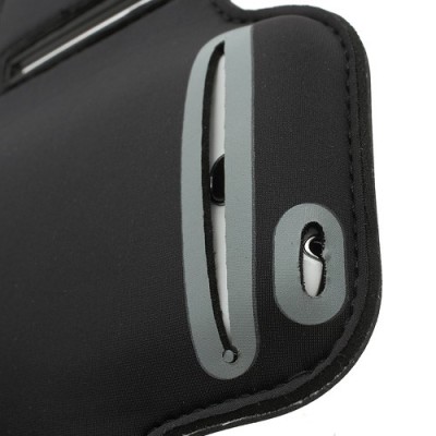 Futrālis sportam (rokas saite) - melns, universāls (S izmērs) / Vacins.lv