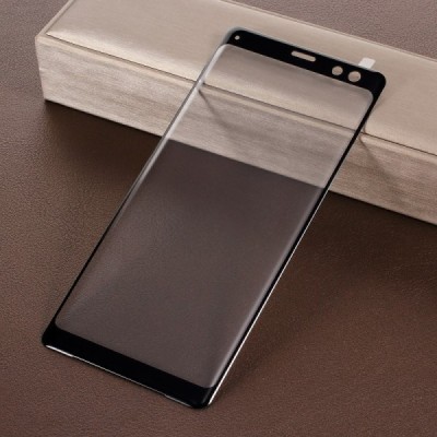 Sony Xperia XZ3 Mocolo Tempered Glass melns ekrāna aizsargstikls / Vacins.lv