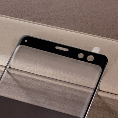 Sony Xperia XZ3 Mocolo Tempered Glass melns ekrāna aizsargstikls / Vacins.lv