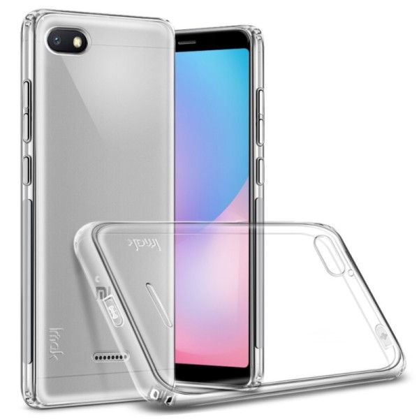 „IMAK“ Cieta silikona (TPU) apvalks - dzidrs (Redmi 6A)