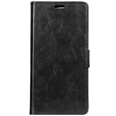 Huawei Mate 20 Pro atvēramais ādas melns maciņš (maks) / Vacins.lv