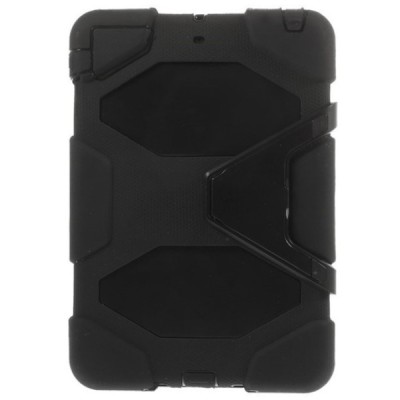 Apple iPad Mini 1 / 2 / 3 / 4 pastiprinātas aizsardzības melns apvalks | Vacins.lv