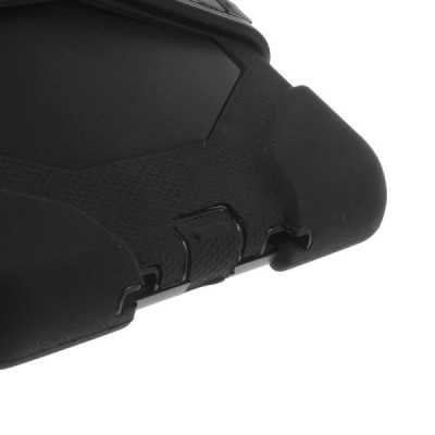 Apple iPad Mini 1 / 2 / 3 / 4 pastiprinātas aizsardzības melns apvalks | Vacins.lv