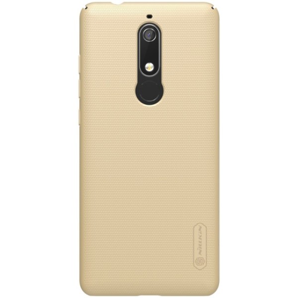 „Nillkin“ Frosted Shield apvalks - zelta (Nokia 5.1 2018)