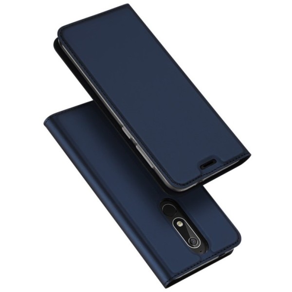 „Dux Ducis“ Skin atvērams maciņš - zils (Nokia 5.1 2018)