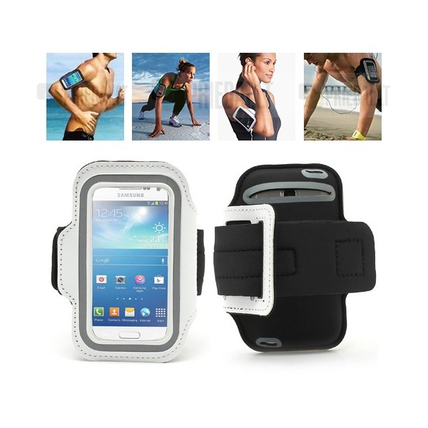 Futrālis sportam (rokas saite) - balts (S izmērs)