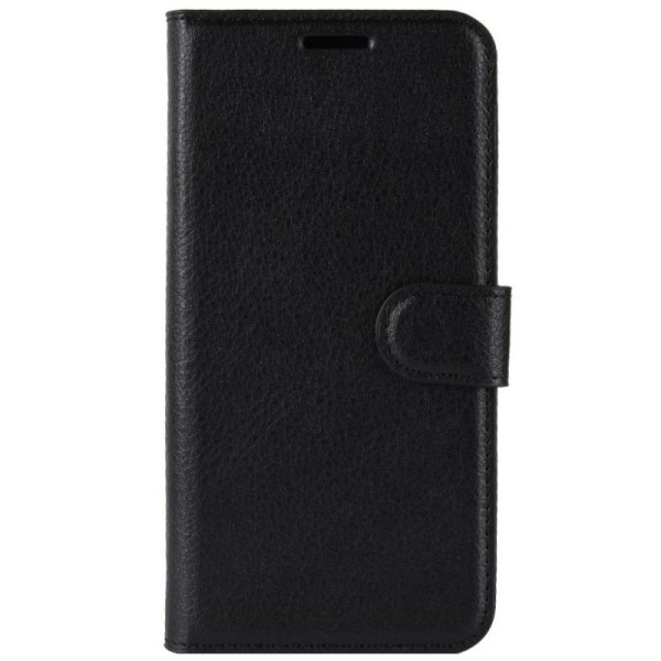 Atvēramais maciņš, grāmata - melns (Nokia 5.1 2018)