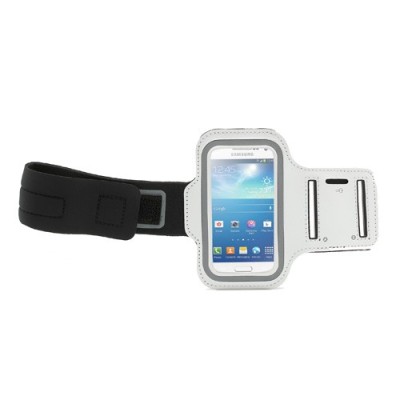 Futrālis sportam (rokas saite) - balts, universāls (S izmērs) / Vacins.lv