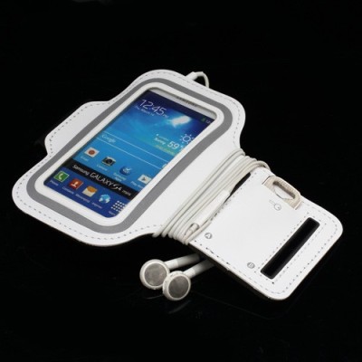 Futrālis sportam (rokas saite) - balts, universāls (S izmērs) / Vacins.lv