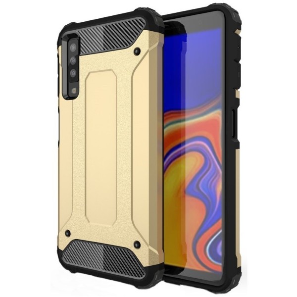 Pastiprinātas aizsardzības apvalks - zelta (Galaxy A7 2018)