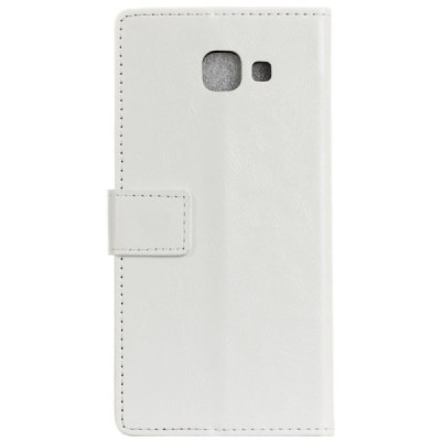 Samsung Galaxy J4+ atvēramais ādas balts maciņš (maks) / Vacins.lv