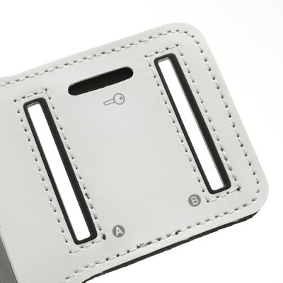 Futrālis sportam (rokas saite) - balts, universāls (S izmērs) / Vacins.lv