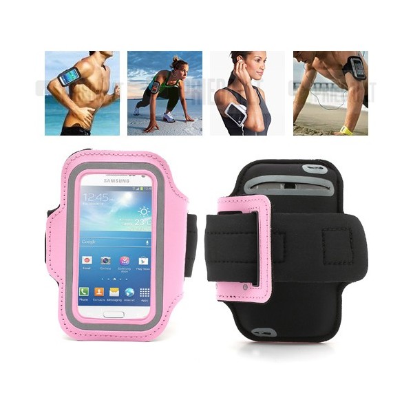 Futrālis sportam (rokas saite) - rozs (S izmērs)