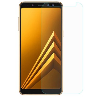 Samsung Galaxy A8 (2018) A530F „Calans“ 9H Tempered Glass sustiprintos apsaugos apsauginis ekrano stiklas 0.33 mm / Priedai.lt
