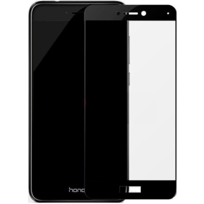 Huawei P9 Lite 2017 (Huawei P8 Lite 2017) Mocolo Tempered Glass melns ekrāna aizsargstikls / Vacins.lv