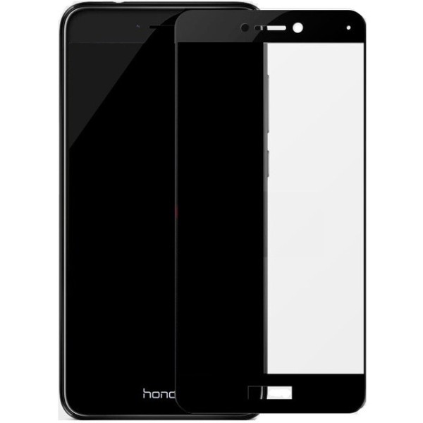„Mocolo“ Tempered Glass pilnīgi aizsedzams ekrāna aizsargstikls 0.2 mm - melns (P9 Lite 2017)