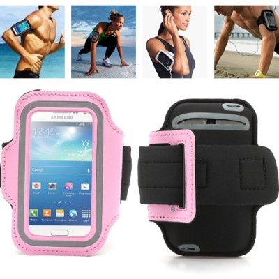 Futrālis sportam (rokas saite) - rozs, universāls (S izmērs) / Vacins.lv