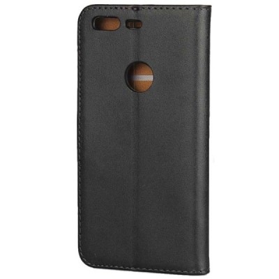 Google Pixel atvēramais ādas melns Casual maciņš (maks) / Vacins.lv