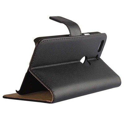 Google Pixel atvēramais ādas melns Casual maciņš (maks) / Vacins.lv