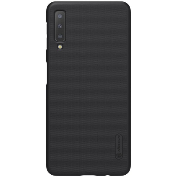 „Nillkin“ Frosted Shield dėklas - juodas (Galaxy A7 2018)