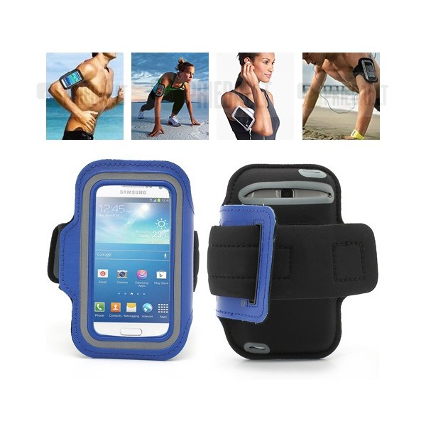 Futrālis sportam (rokas saite) - zils (S izmērs)