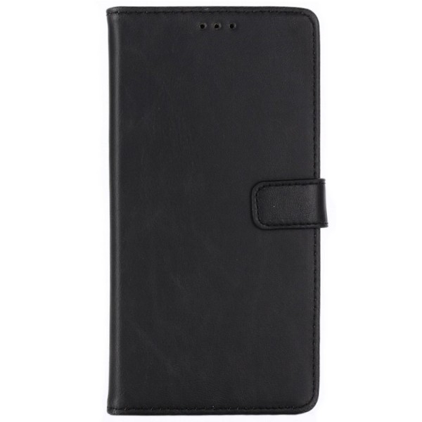 „Retro“ atverčiamas dėklas - juodas (Galaxy A7 2018)