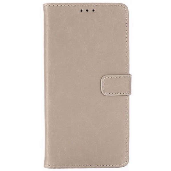 „Retro“ atverčiamas dėklas - smėlio spalvos (Galaxy A7 2018)