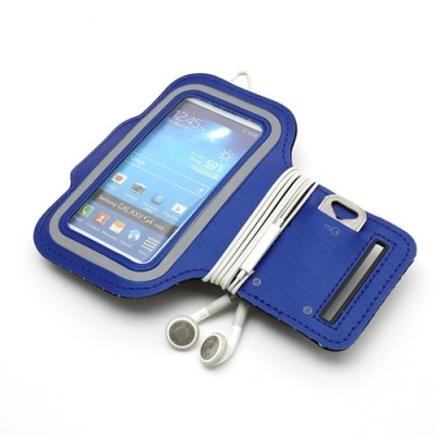 Futrālis sportam (rokas saite) - zils, universāls (S izmērs) / Vacins.lv