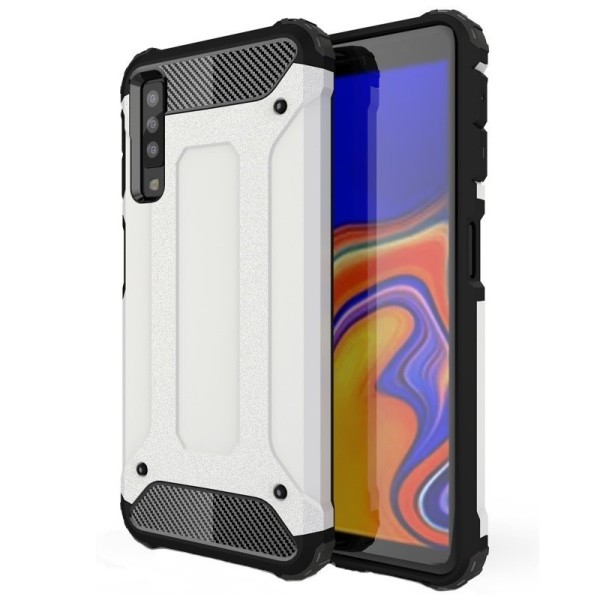 Pastiprinātas aizsardzības apvalks - balts (Galaxy A7 2018)