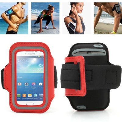 Futrālis sportam (rokas saite) - sarkans, universāls (S izmērs) / Vacins.lv