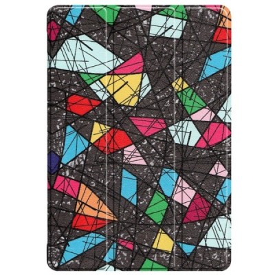 Huawei MediaPad T5 10 atvēramais krāsains maciņš / Vacins.lv