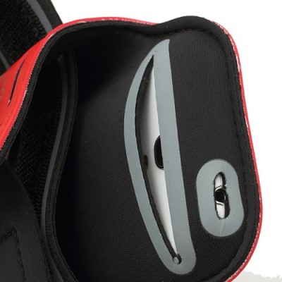 Futrālis sportam (rokas saite) - sarkans, universāls (S izmērs) / Vacins.lv