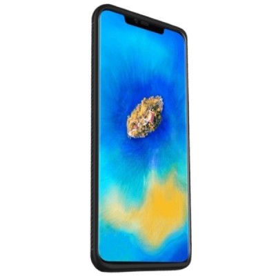 Huawei Mate 20 Pro „Lenuo“ kieto silikono TPU juodas dėklas - nugarėlė / Priedai.lt