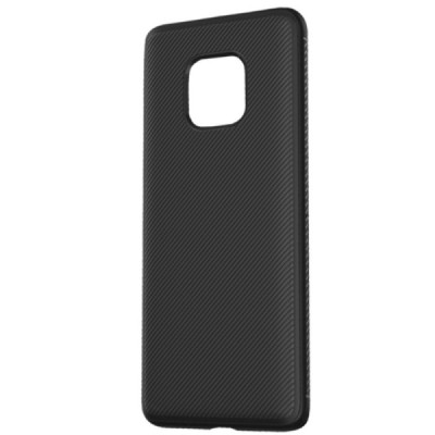 Huawei Mate 20 Pro „Lenuo“ kieto silikono TPU juodas dėklas - nugarėlė / Priedai.lt