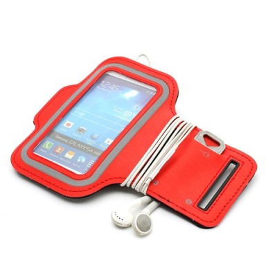 Futrālis sportam (rokas saite) - sarkans, universāls (S izmērs) / Vacins.lv