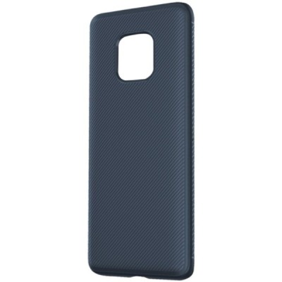 Huawei Mate 20 Pro „Lenuo“ cieta silikona (TPU) zils apvalks / vacins.lv