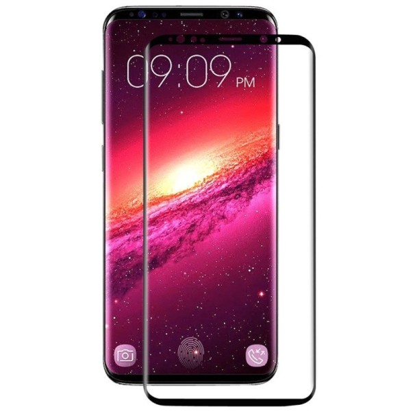 „Mocolo“ Tempered Glass apsauginis ekrano stiklas 0.26 mm - juodas (Galaxy S9+)