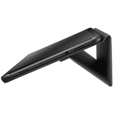 Origināls Samsung Galaxy Tab A 10.5 2018 (T590, T595) Book Cover EF-BT590PBEGWW ādas atvēramais melns maciņš / Vacins.lv
