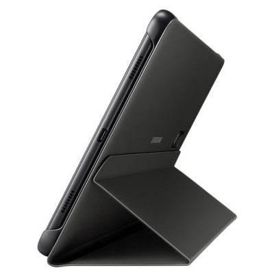 Origināls Samsung Galaxy Tab A 10.5 2018 (T590, T595) Book Cover EF-BT590PBEGWW ādas atvēramais melns maciņš / Vacins.lv