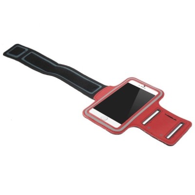 Futrālis sportam (rokas saite) - sarkans, universāls (L izmērs) / Vacins.lv