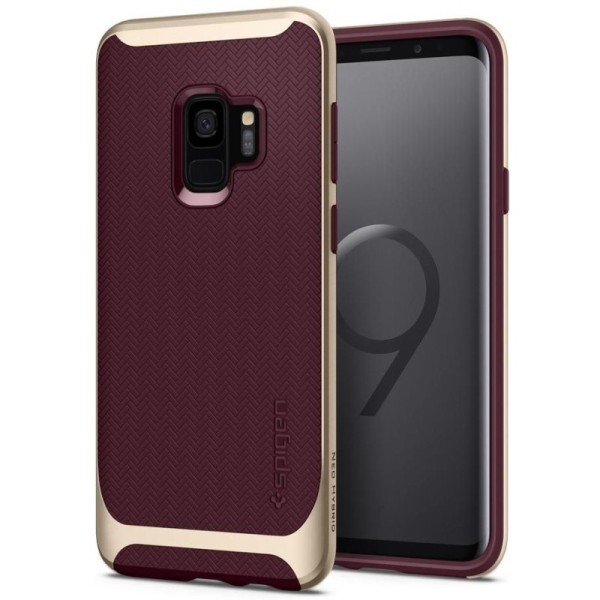 „Spigen“ Neo Hybrid apvalks - bordo (Galaxy S9)
