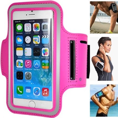 Futrālis sportam (rokas saite) - rozs, universāls (L izmērs) / Vacins.lv