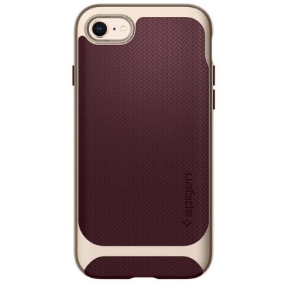 „Spigen“ Neo Hybrid Herringbone pastiprinātas aizsardzības bordo Apple iPhone 7 (iPhone 8) apvalks / Vacins.lv