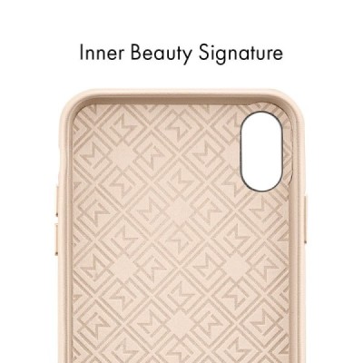 „Spigen“ La Manon Calin Apple iPhone X (iPhone Xs) smilšains ādas apvalks / Vacins.lv