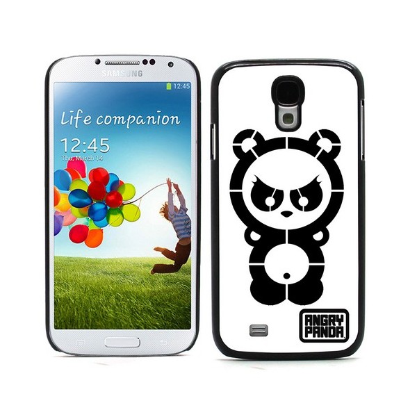 „Angry Panda“ dėklas - baltas (Galaxy S4)