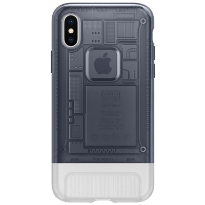 „Spigen“ Classic C1 pastiprinātas aizsardzības melns Apple iPhone X (iPhone Xs) apvalks / Vacins.lv