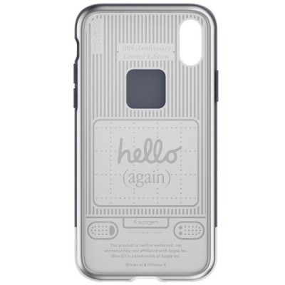 „Spigen“ Classic C1 pastiprinātas aizsardzības melns Apple iPhone X (iPhone Xs) apvalks / Vacins.lv