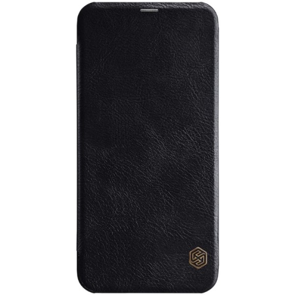 „Nillkin“ Qin atverčiamas dėklas - juodas (Galaxy J6+ 2018)