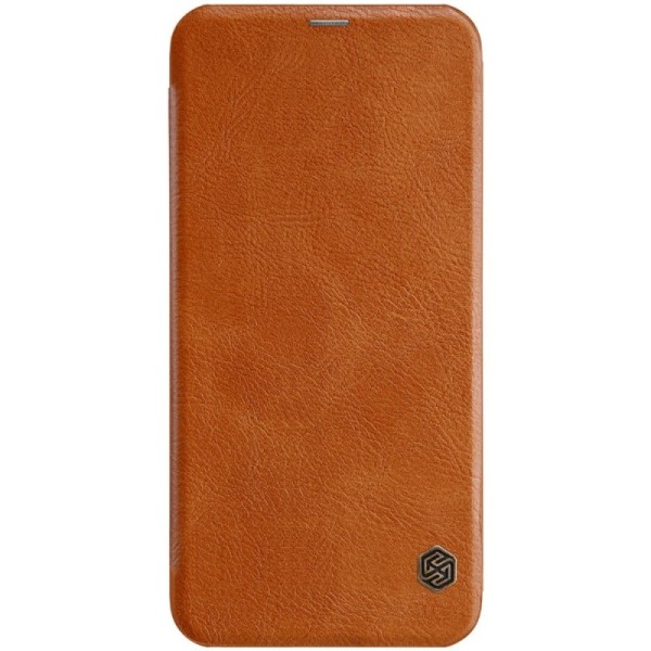 „Nillkin“ Qin atvēramais maciņš - brūns (Galaxy J6+ 2018)