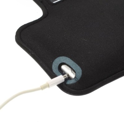 Futrālis sportam (rokas saite) - melns, universāls (L izmērs) / Vacins.lv